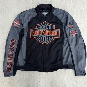 Harley Davidson Mesh riding jacket- like new. Size XL